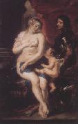 Peter Paul Rubens Venus,Mars and Cupid (mk01) Germany oil painting reproduction